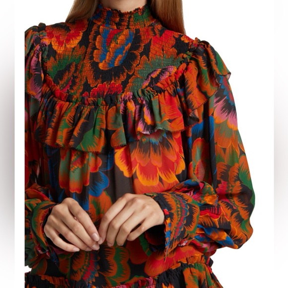 FARM Rio Floral Multicolor Blouse - Picture 5 of 10